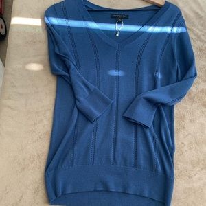 Banana Republic Blue lightweight sweater